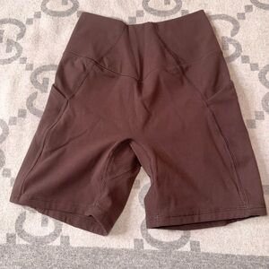 Buff Bunny Chocolate Brown Bike Shorts